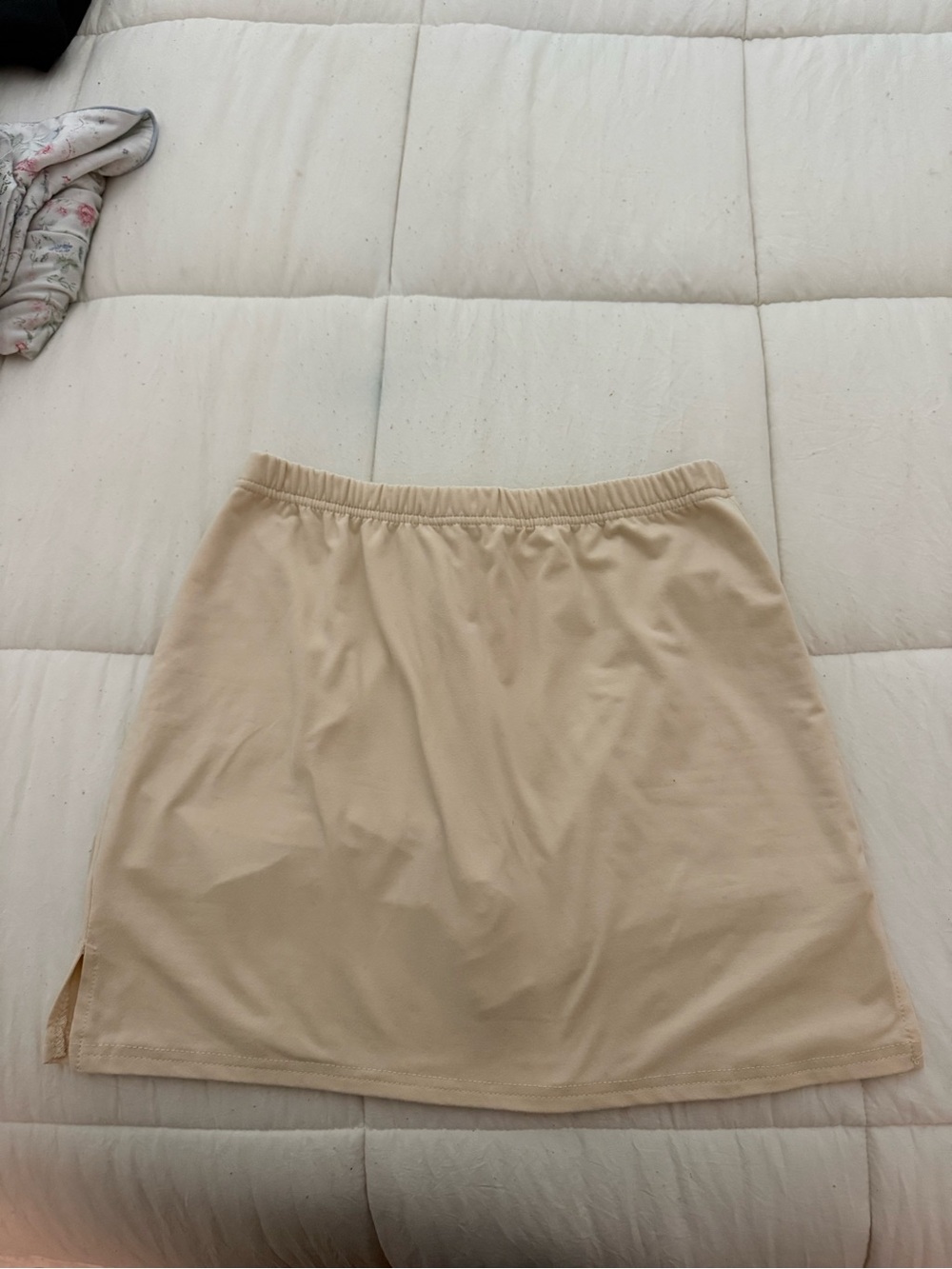 Butter Yellow Skirt with Built in Shorts